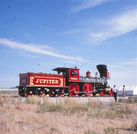 The Jupiter Steam Locomotive Golden Spike National Historic Site
