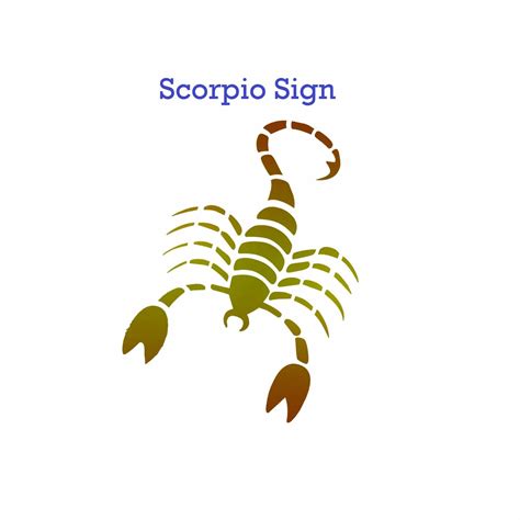 Scorpio Zodiac Sign General Characteristic And Significance Vedic