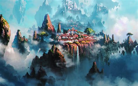 Fantasy City 4k Ultra Hd Wallpaper