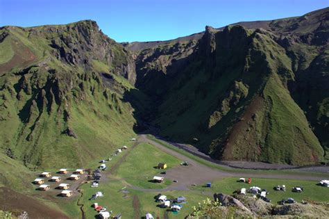 Þakgil Camping Ground Visit South Iceland