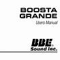 Bbe Sound Bmax T User Guide