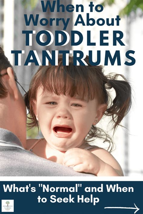 Toddler Tantrums When To Worry And Whats Normal