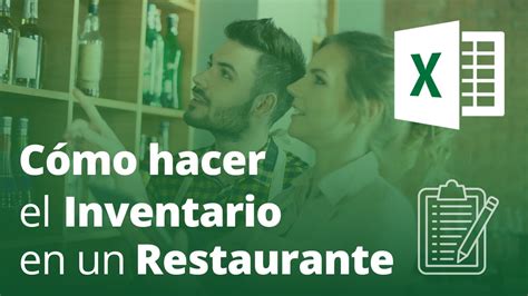 C Mo Hacer El Inventario De Un Restaurante Plantilla Excel Control De