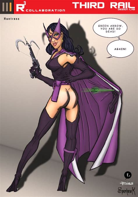 Rule 34 Birds Of Prey Bob Sparhawk Dc Green Arrow Huntress Huntress Dc Comics Thom