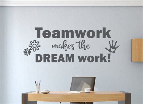We did not find results for: Teamwork decal, Office wall decal, Teamwork makes the ...