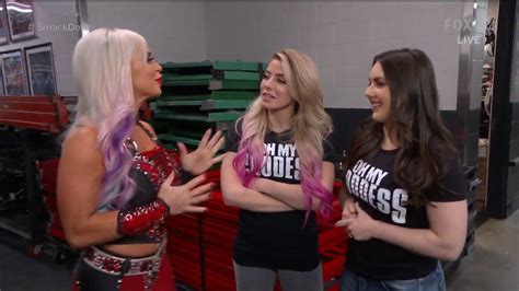Dana Brooke Alexa Bliss And Nikki Cross💞 Raw Womens Champion Dana