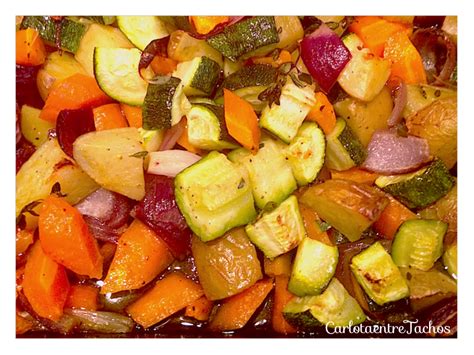 Legumes Assados No Forno Carlota Entre Tachos