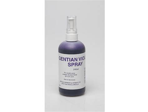 Gentian Violet Purple Spray For Horses 240ml The House Of Mole