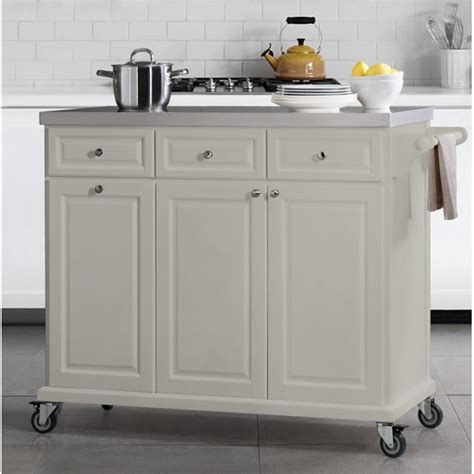 Pantries, carts and islands offer great ways to add storage and functionality to your kitchen. SJ Collection Buckhead Portable Kitchen Island Cart ...