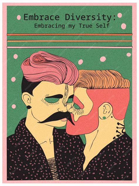 premium vector lgbt poster relationships and feelings homosexual couple be proud is a