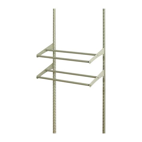 Closetmaid Shelftrack Steel Shoe Rack Tier Expandable Epoxy Coated In To In L