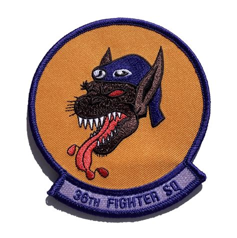 36th Fighter Squadron Patch Sew On Squadron Nostalgia
