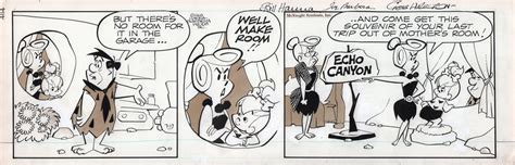 Comic Mint Animation Art The Flintstones 1968 Gene Hazelton
