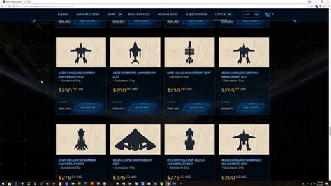 Star Citizen In Game Ship Prices How Do You Price A Switches