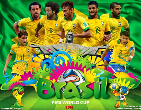 brasil world cup 2014 wallpaper by jafarjeef on deviantart