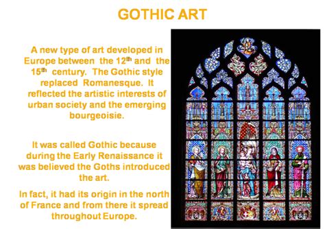 Gothic Art 2esohistory