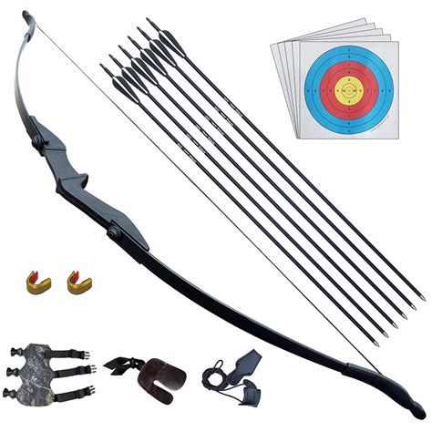 Buy Dandq Recurve Bow And Arrow Archery Set For Adult Junior Beginner