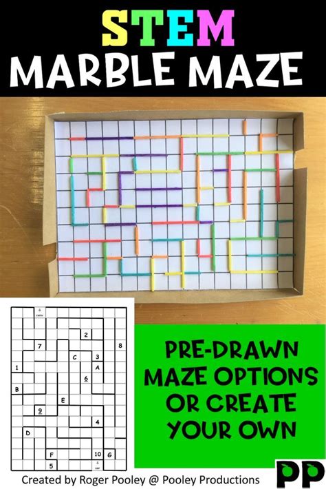 Stem Marble Maze Activity Stem Elementary 21st Century Learning