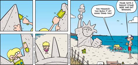 Aping Around Beach Summer Foxtrot Comics By Bill Amend