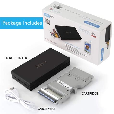 Portable Instant Mobile Photo Printer Wireless Color Picture Printing
