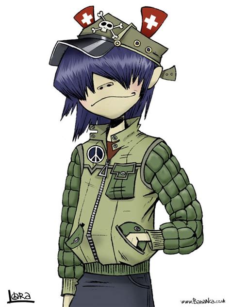 Noodle Gorillaz Art Gorillaz Fan Art Gorillaz Noodle