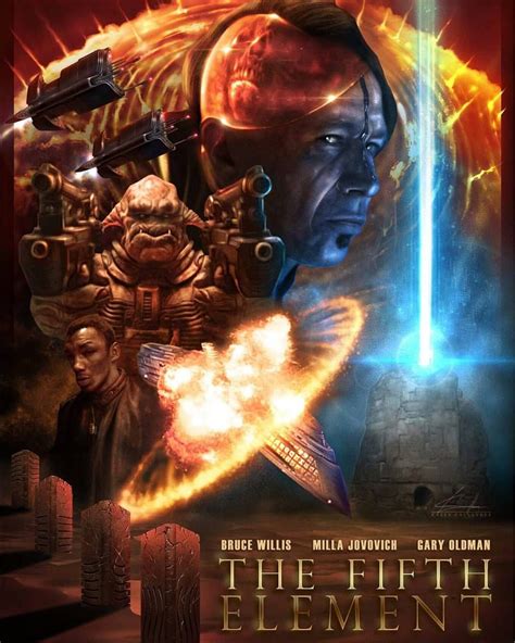 The Fifth Element By Casey Callender Fifth Element Alternative Movie