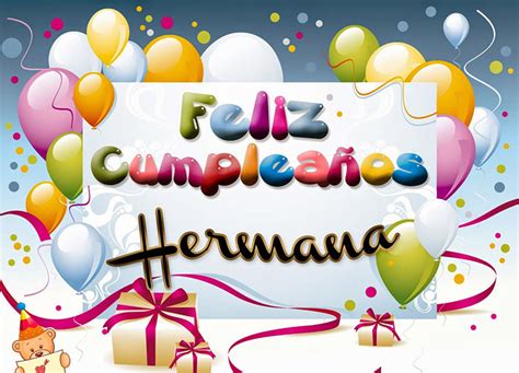 Feliz Cumpleaños Hermana ツ Tarjetas De Feliz Cumpleaños ツ