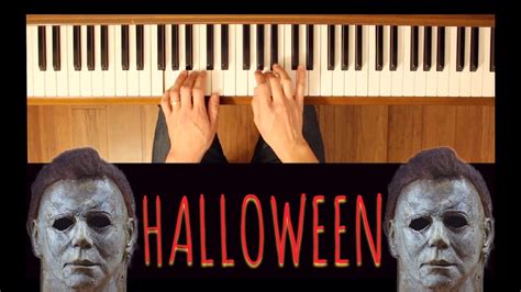 Michael Myers Halloween Theme Easy Piano Tutorial Youtube