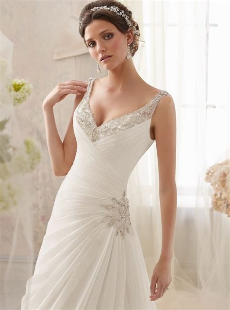 The wedding dress design in this picture has a super long train. Wedding Dresses for Older Brides Over 70 - Plus Size Women ...