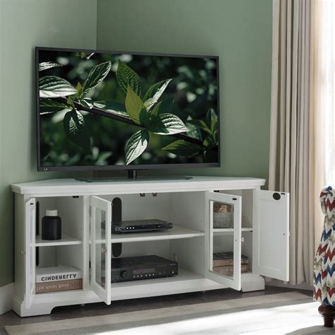 Desain meja tv minimalis yang simpel dan fungsional. Gambar Meja Tv Warna Putih - MEJADWAL