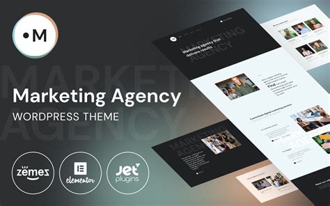 Marketing Agency Website Template For Marketing Services Wordpress