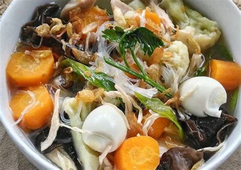 They are a popular snack in maritime southeast asia, and is most closely associated with the culinary traditions of indonesia, in particular javanese cuisine. Resep Sup kimlo ayam kampung oleh ndiiepipow - Cookpad