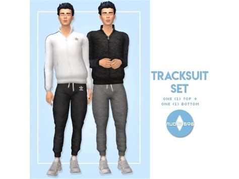 Nucrests Tracksuit Set The Sims 4 Download Simsdomination Sims 4