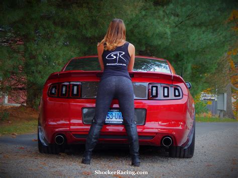 Stang Beauties Girls From Shocker Racing And Mustangs Part 1 Full Hd