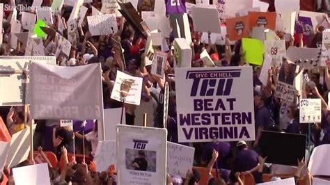 Didn T Wake Up Early Enough For Espn S College Gameday At Tcu Here S