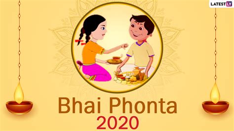 Festivals And Events News Bhai Phonta 2020 Wishes Messages In Bengali