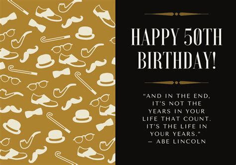 100 Unique 50th Birthday Card Messages And Sayings For Cards