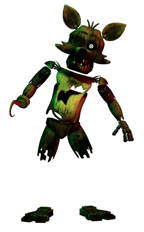 [FNaF Help Wanted] Phantom Foxy Render by endoskeleton2005 on DeviantArt