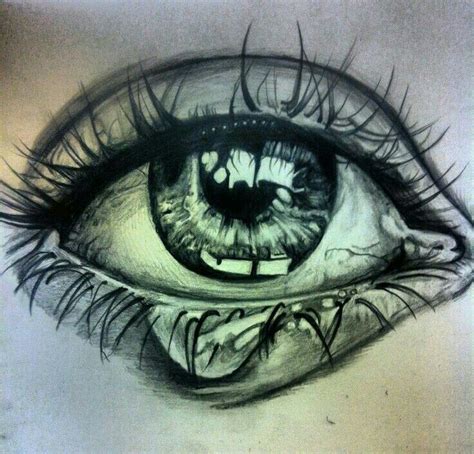 Tears Are Words The Heart Cant Say Crying Eye Drawing Cry Drawing