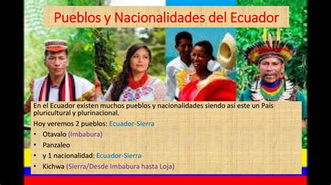 Pueblos Y Nacionalidades Del Ecuador Emilena Enriquez 8vo C By