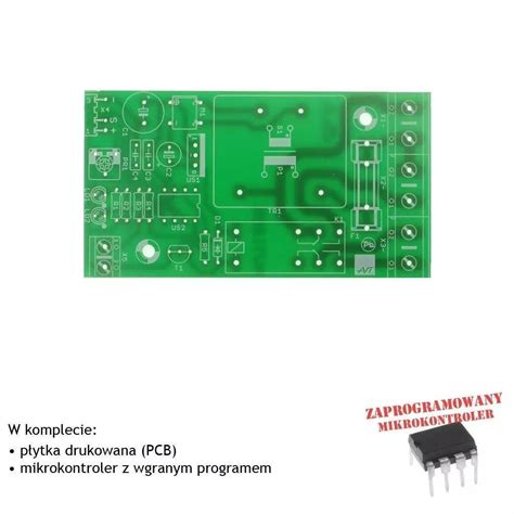 Sterownik Wentylatora Z Czujnikiem Wilgotno Ci Powietrza Pcb I