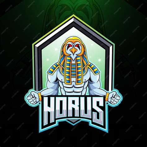 Premium Vector Horus Esport Mascot Logo