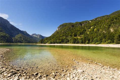 Lago Del Predil Friuli Italy Stock Photo Image Of Italy
