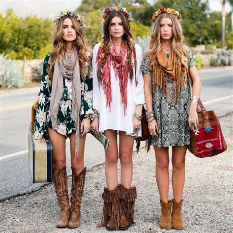 i like the idea of this with 3 very different styles going on boho outfits boho fashion