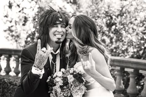 Real Wedding Of Courtney Bingham Nikki Sixx Inside Weddings