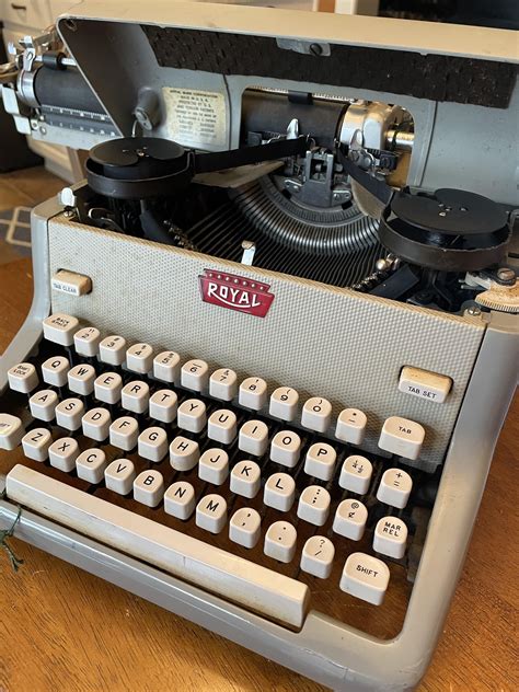 My First Typewriter Royal Fpe Rtypewriters