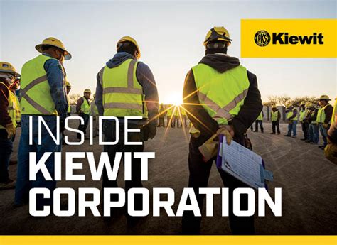 Kiewit Newsroom Corporate Collateral