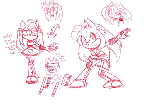 Insane Amy Reference By Luciolez Amy Rose Amy The Hedgehog Rosy The