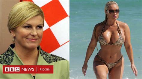 Croatia President Why pipo dey confuse Kolinda Grabar Kitarović wit