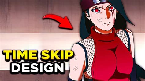 Sarada S Official Time Skip Design And Boruto Chapter 82 Rebranding Youtube